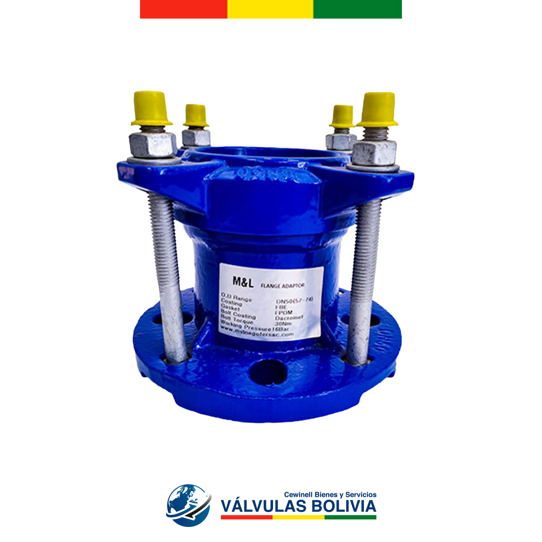 Adaptador de brida pesada premium