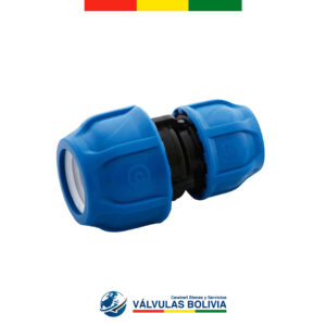 Enlace HDPE reducción a compresión