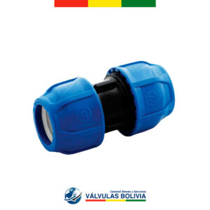 Enlace HDPE recto a compresión